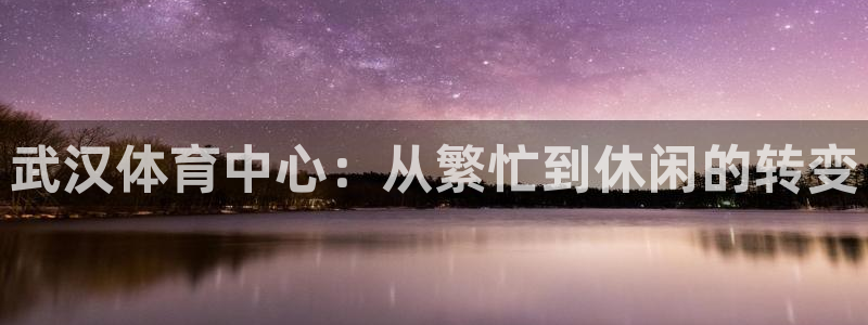 武汉体育中心：从繁忙到休闲的转变